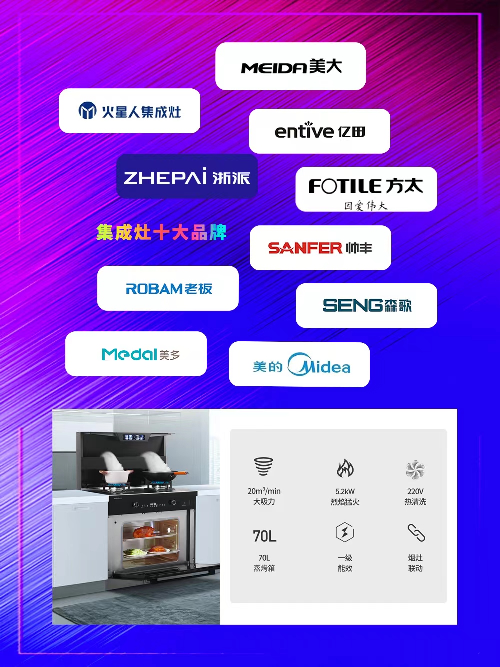 最新集成灶十大公认品牌(集成灶十大公认品牌排行榜官方网站) 最新集成灶十大公认品牌(集成灶十大公认品牌排行榜官方网站)