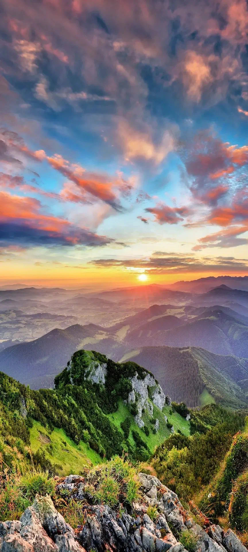 自然风光美景,雄伟山峰壁纸