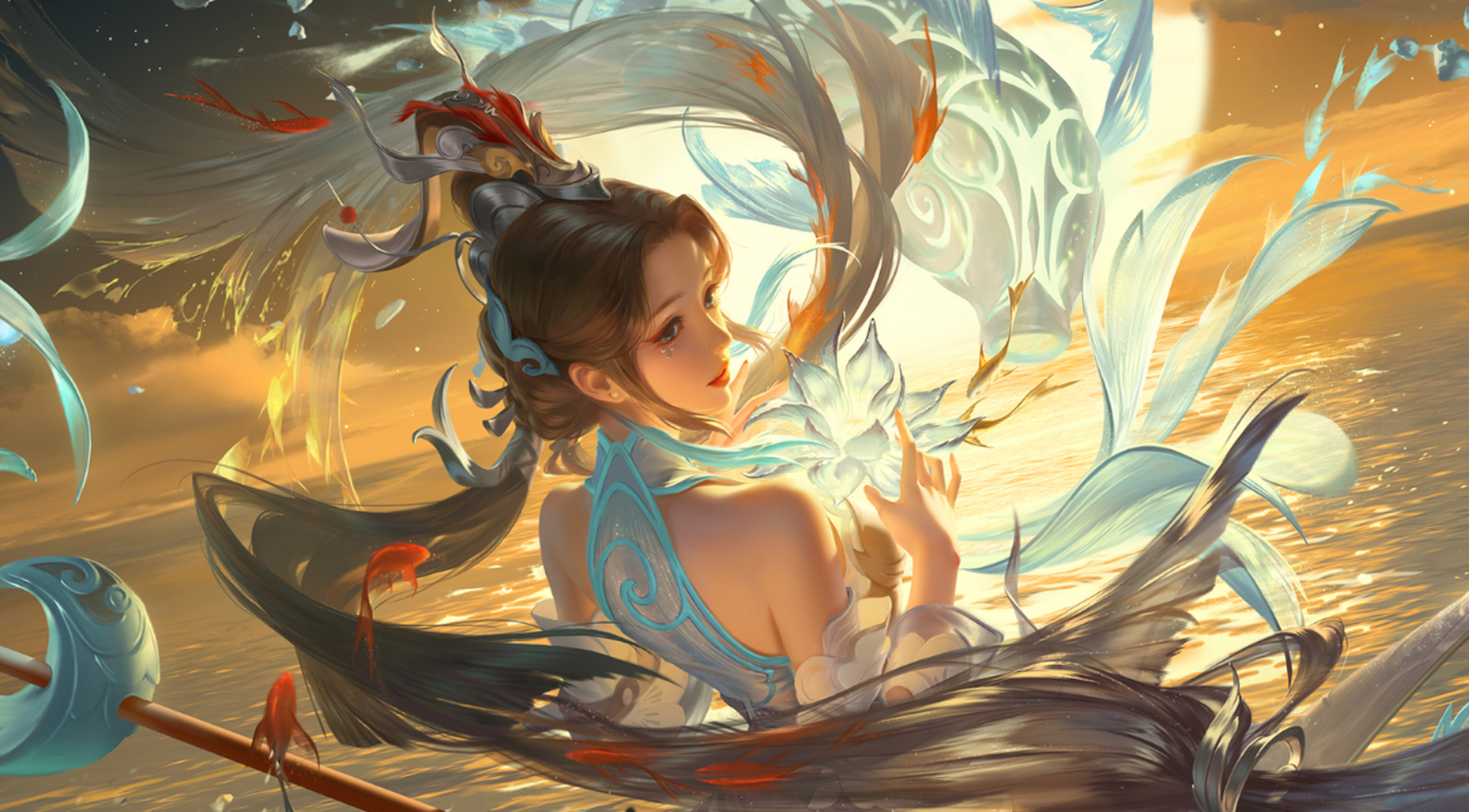 大乔在《王者荣耀》中强势回归!专精装加强,胜率飙升.走中路发挥奇效?