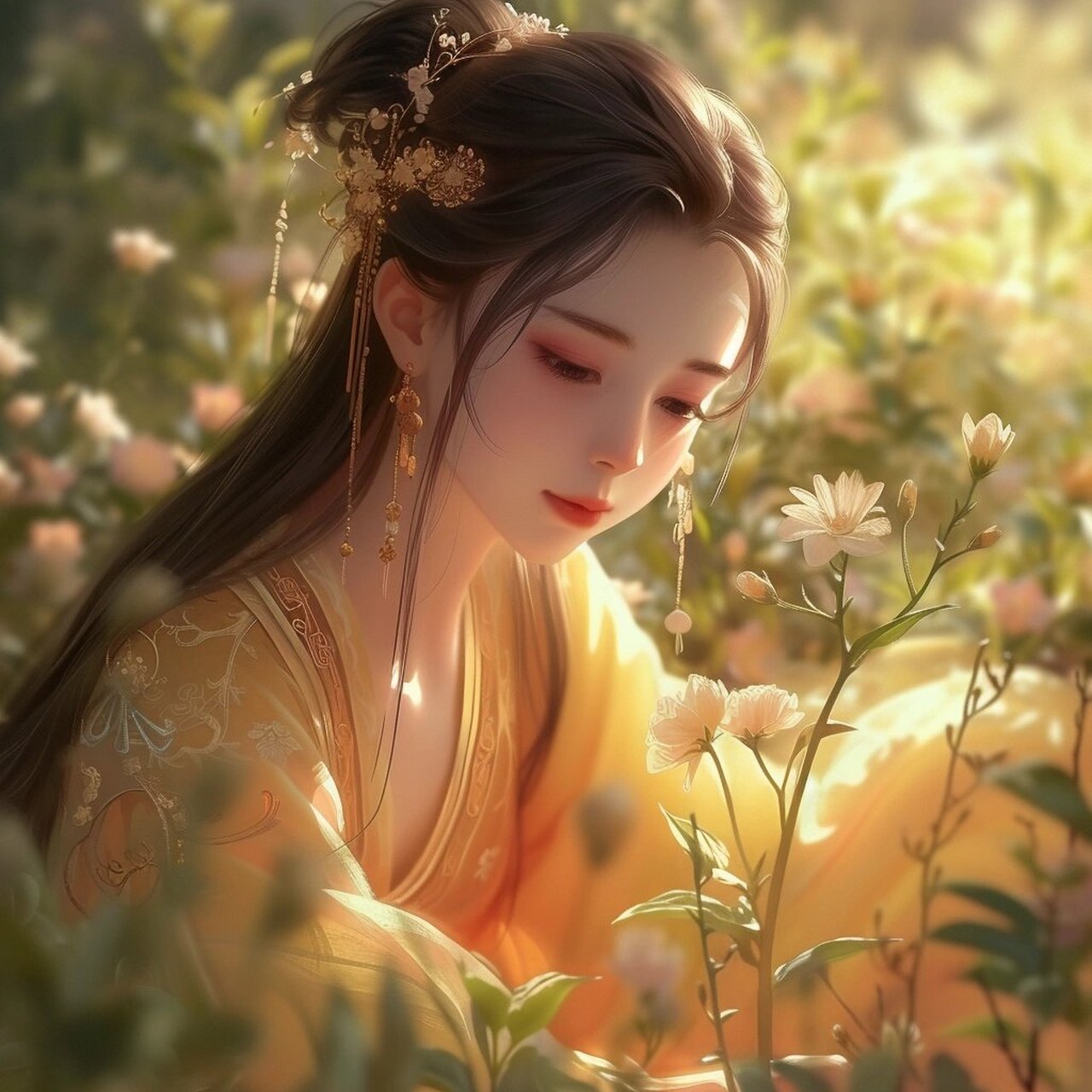 这…是值得内娱女演员观摩学习的古装仪态  94仙侠武侠风美女小姐姐