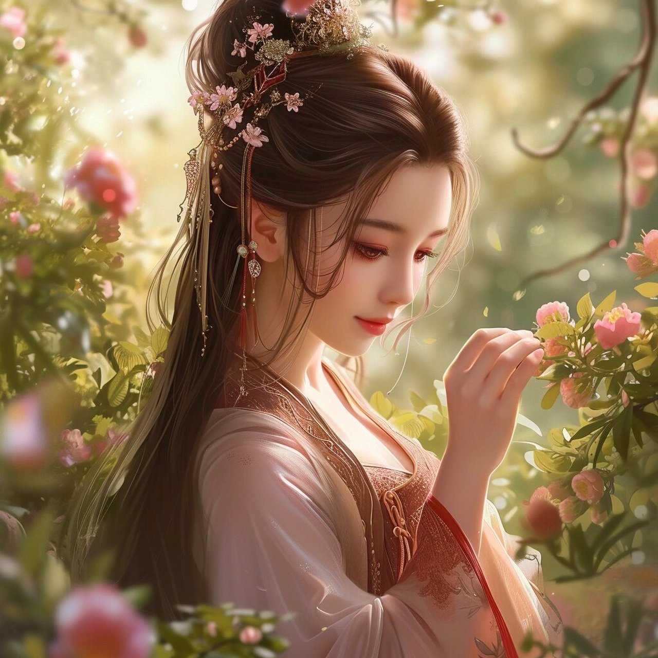 这…是值得内娱女演员观摩学习的古装仪态  94仙侠武侠风美女小姐姐