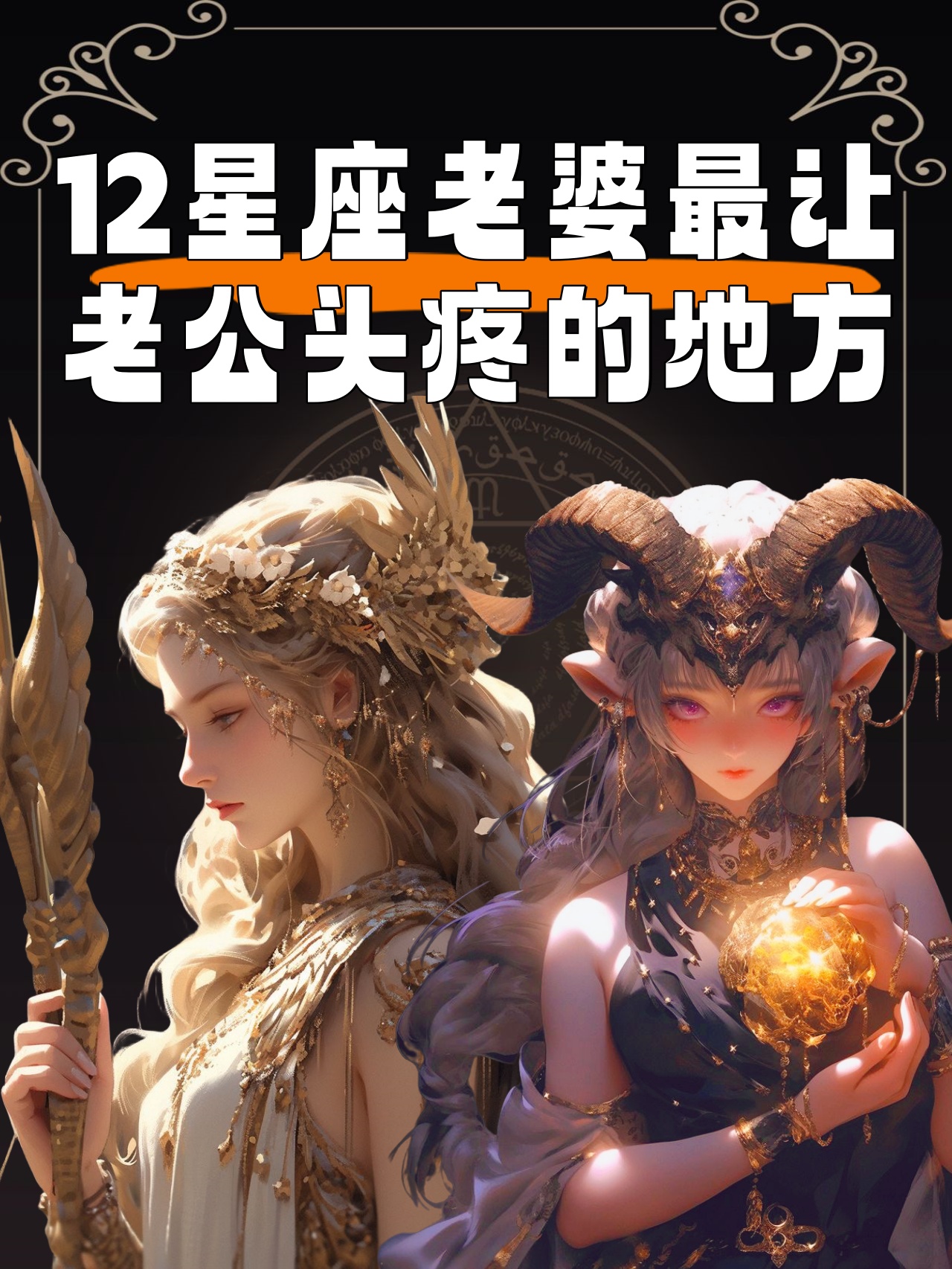 12星座老婆最让老公头疼的地方