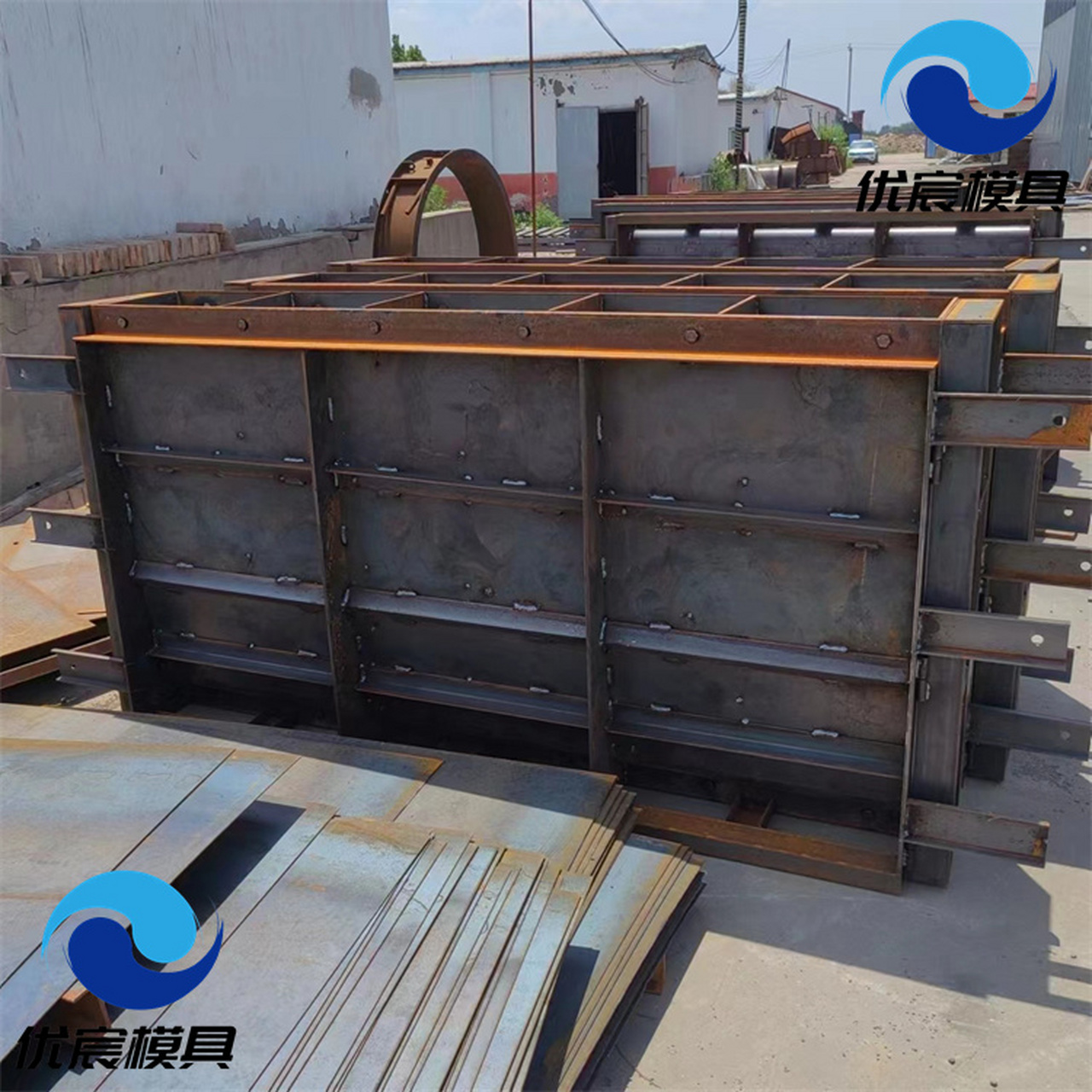 铁路遮板模具-声屏障遮板模具#桥梁遮板钢模板# #遮板模具#  #声屏障