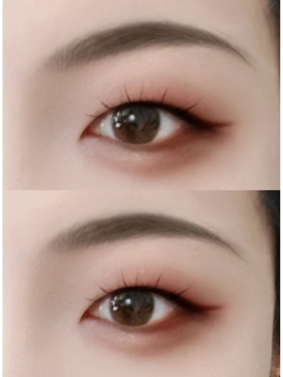 郭晓婷仿妆  9878 郭晓婷清冷破碎感眼妆,单眼皮女生的专属魅力!