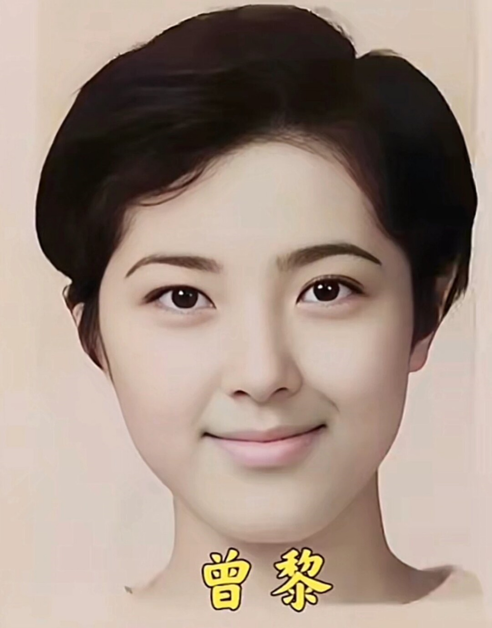 90 这是中戏学院96级表演班的六位女明星,入学时的第一张照片