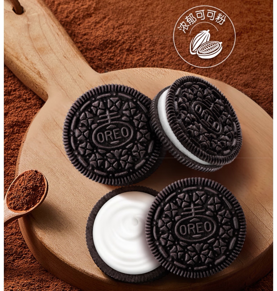 奥利奥原味夹心饼干:一场甜与脆的欢乐颂