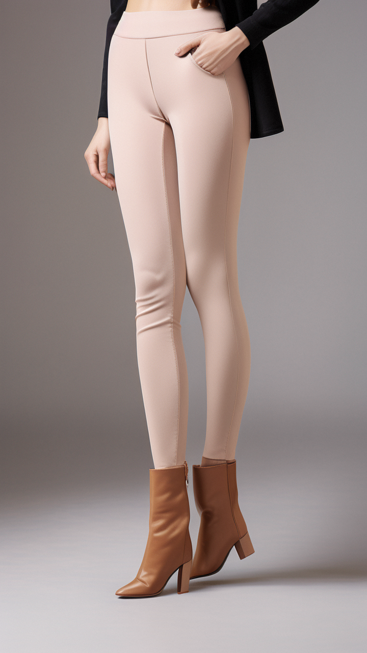 肉色打底紧身裤的百变搭配秘籍,让你轻松驾驭多种风格