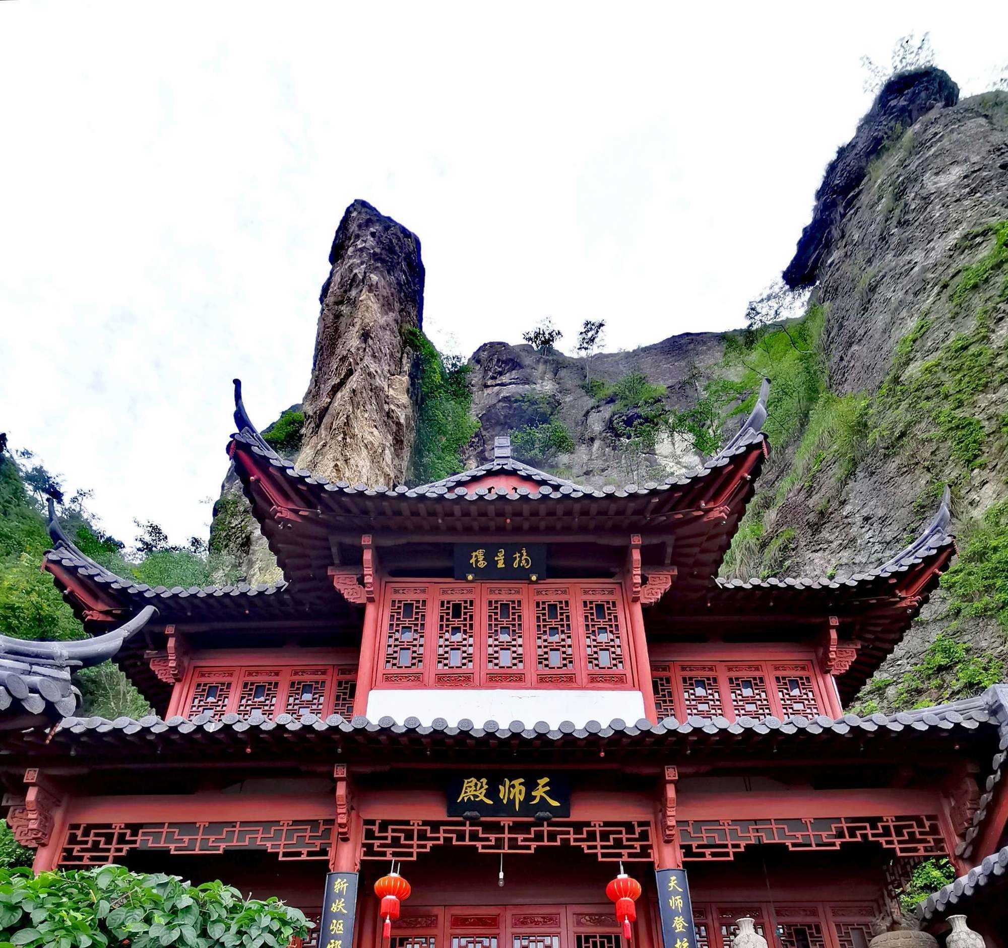 江南悬空寺隐藏在建德大慈岩