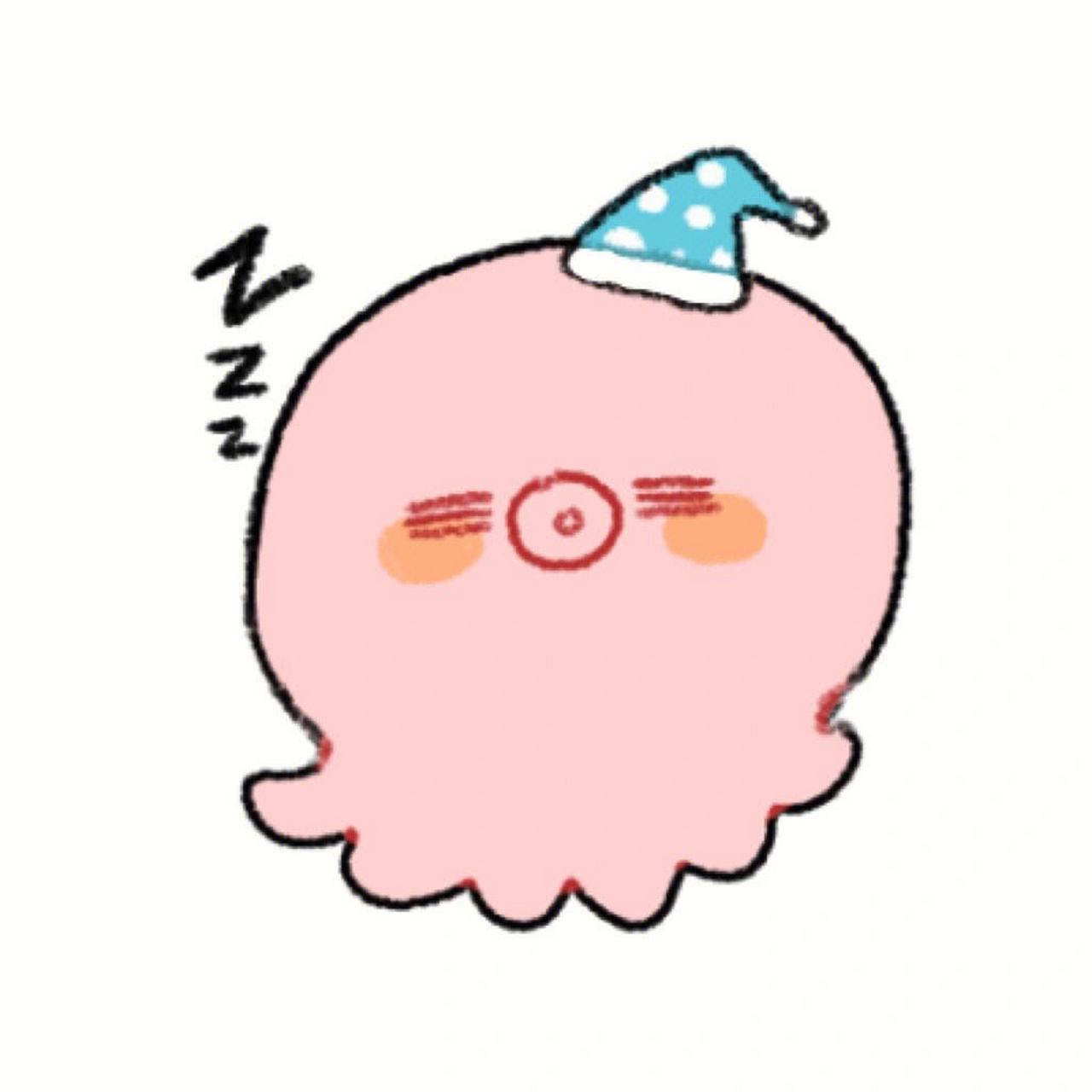 一组简单可爱的头像小章鱼～[微风]  等你领取啦?