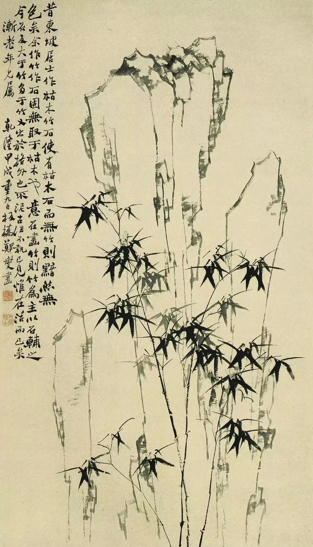 郑板桥原名郑燮,江西兴化人,祖籍苏州,是清代的杰出的文人画家,善画