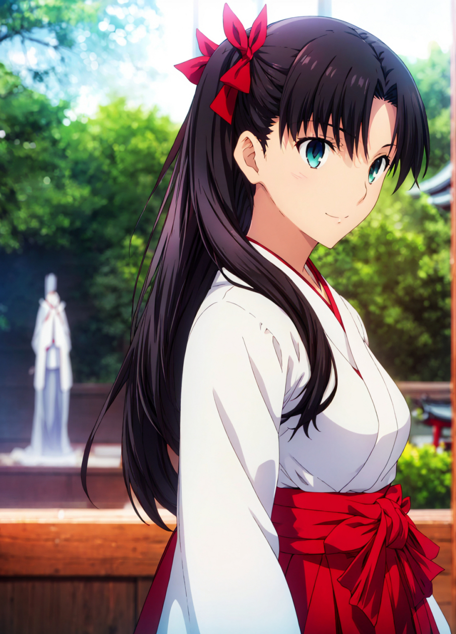 巫女远坂凛[吃鲸][吃鲸]