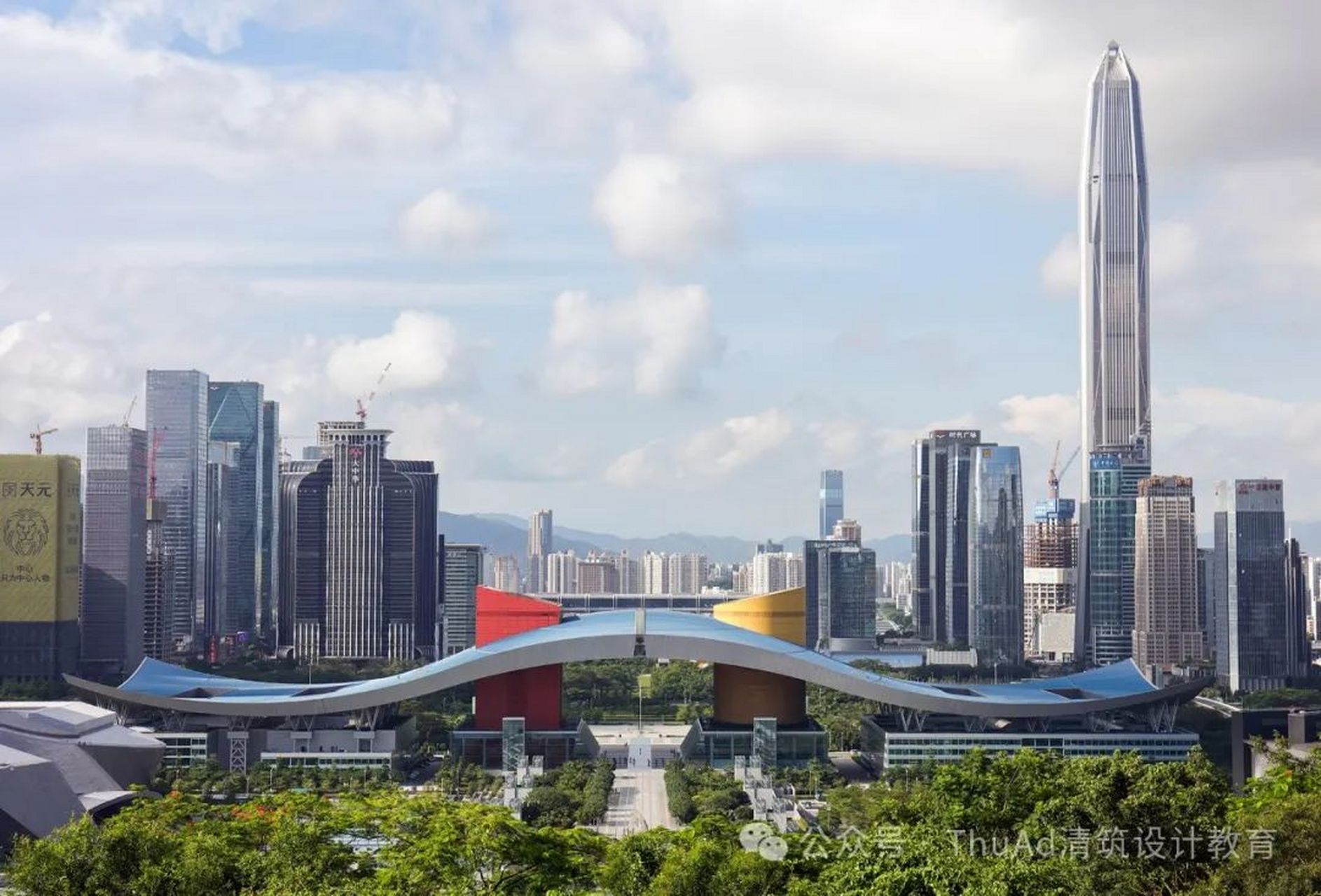 深圳市民中心,政文交融的雄伟地标!