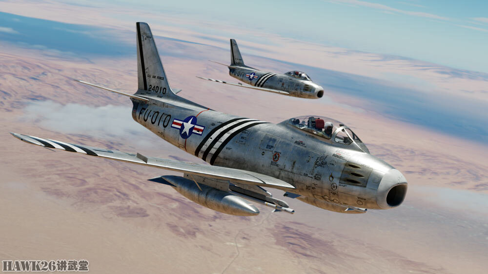 北美f-86"佩刀"战斗机 朝鲜战争初露锋芒 美国航空技术的飞跃
