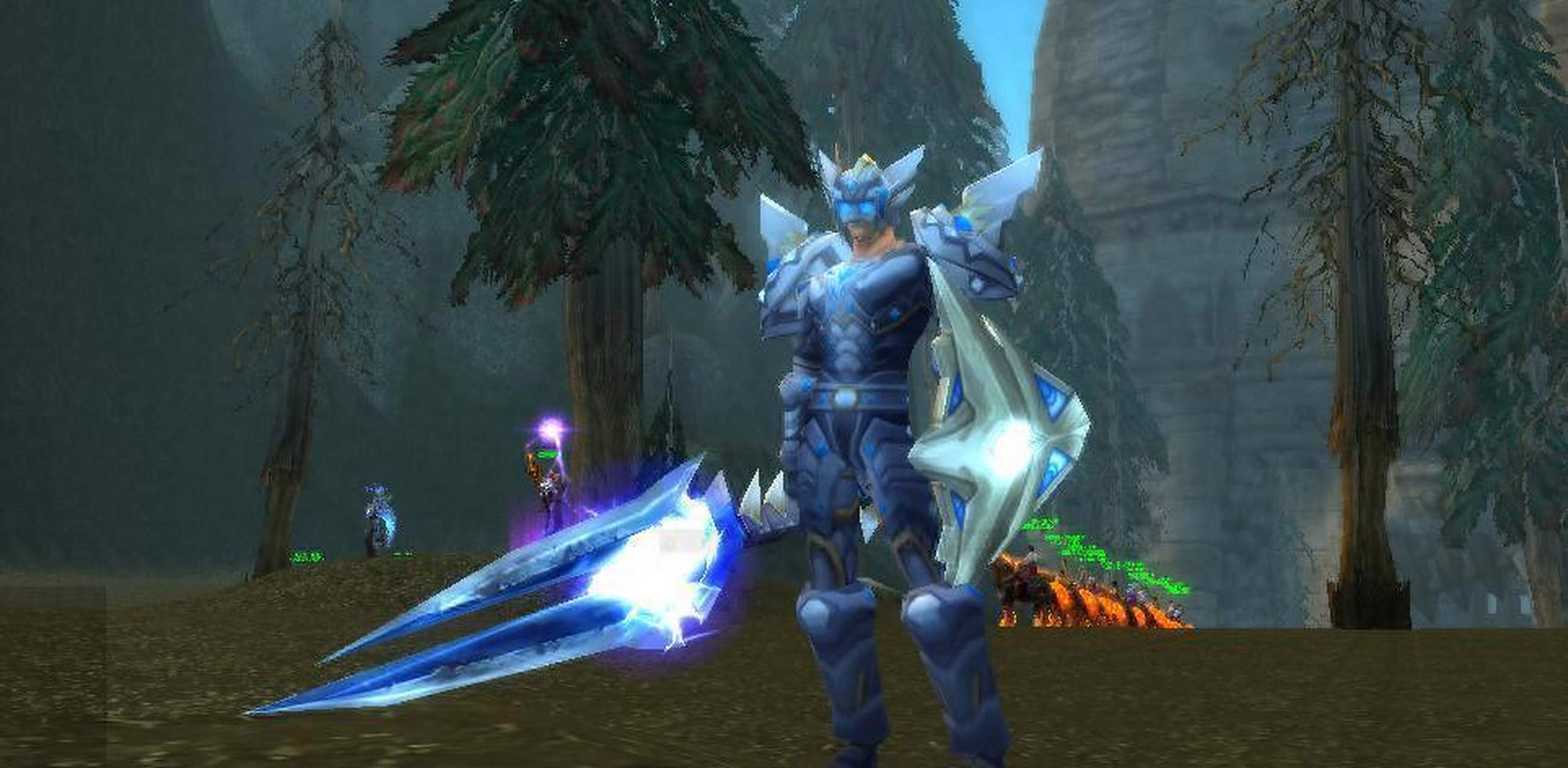 超强圣骑士!手握风剑副橙斧,所向披靡.