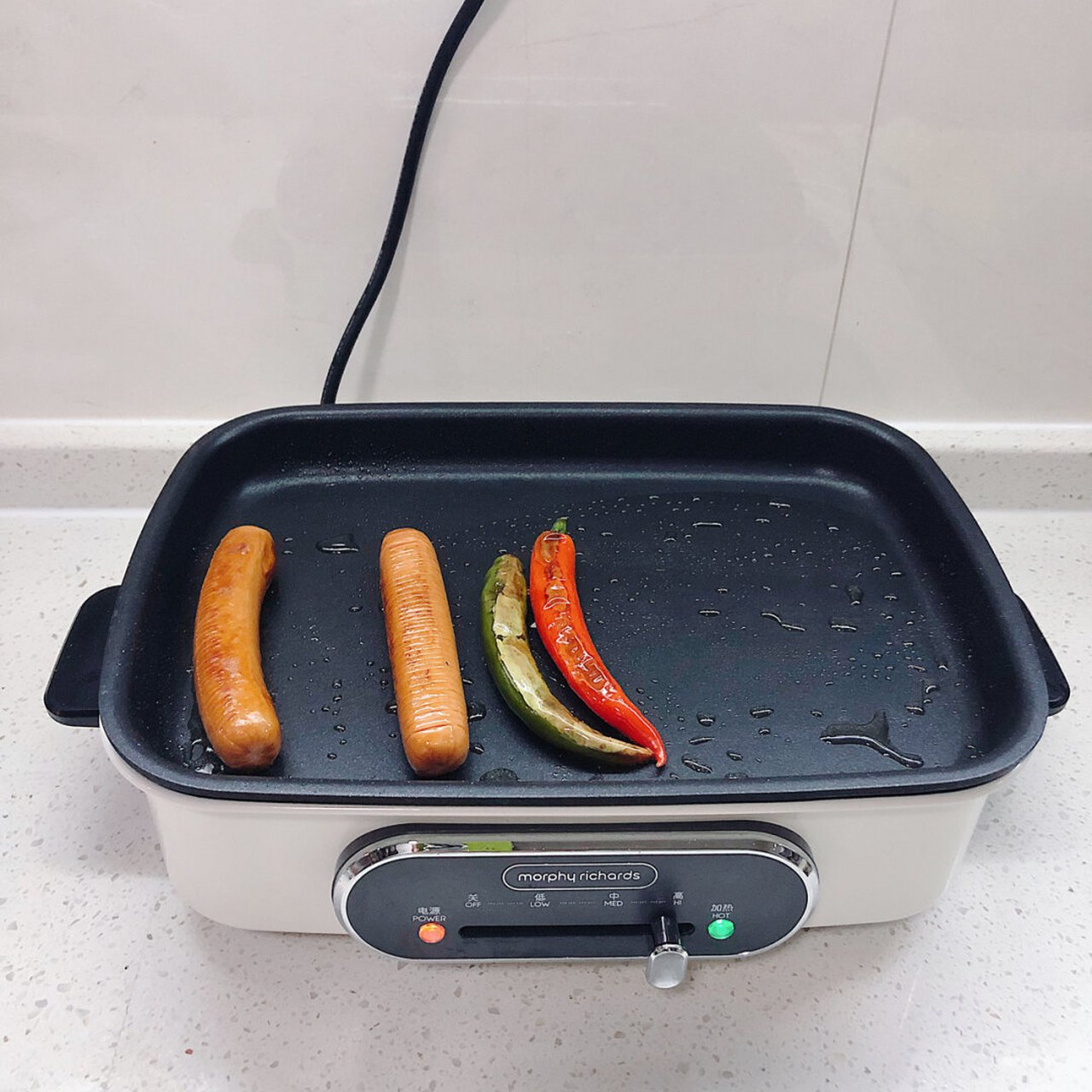 richards摩飞 mr9088多功能锅料理锅 绿色全套6烤盘[商品]richards