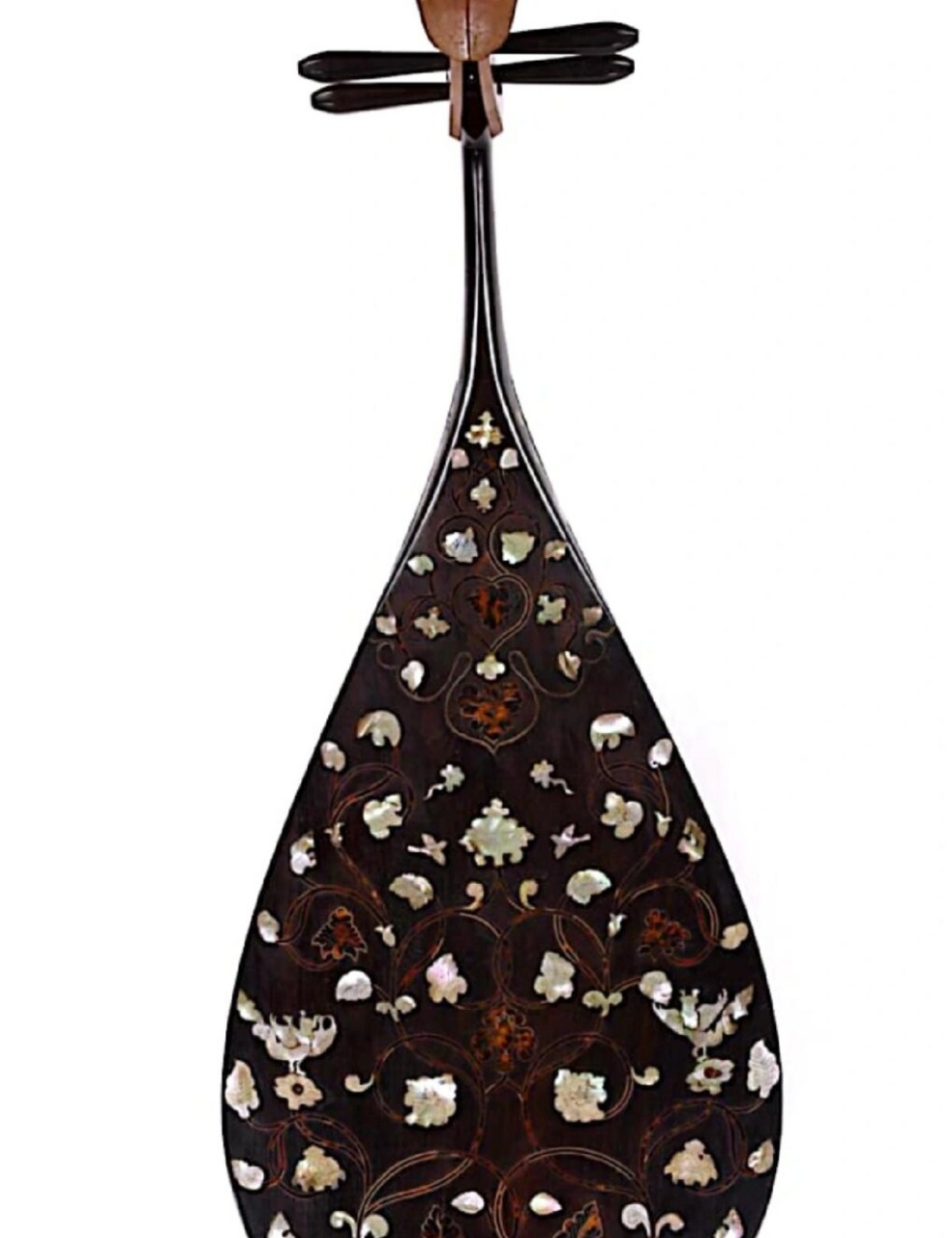 中国传统纹样螺钿花纹(一)  螺钿花纹,这一独具魅力的中国传统纹样