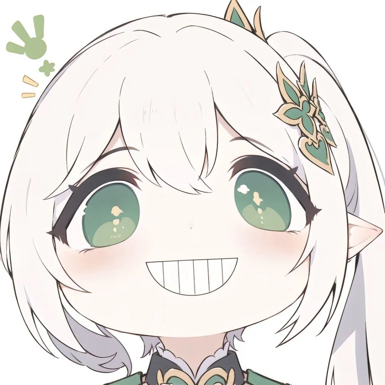 原神大脸蛋呲牙头像分享