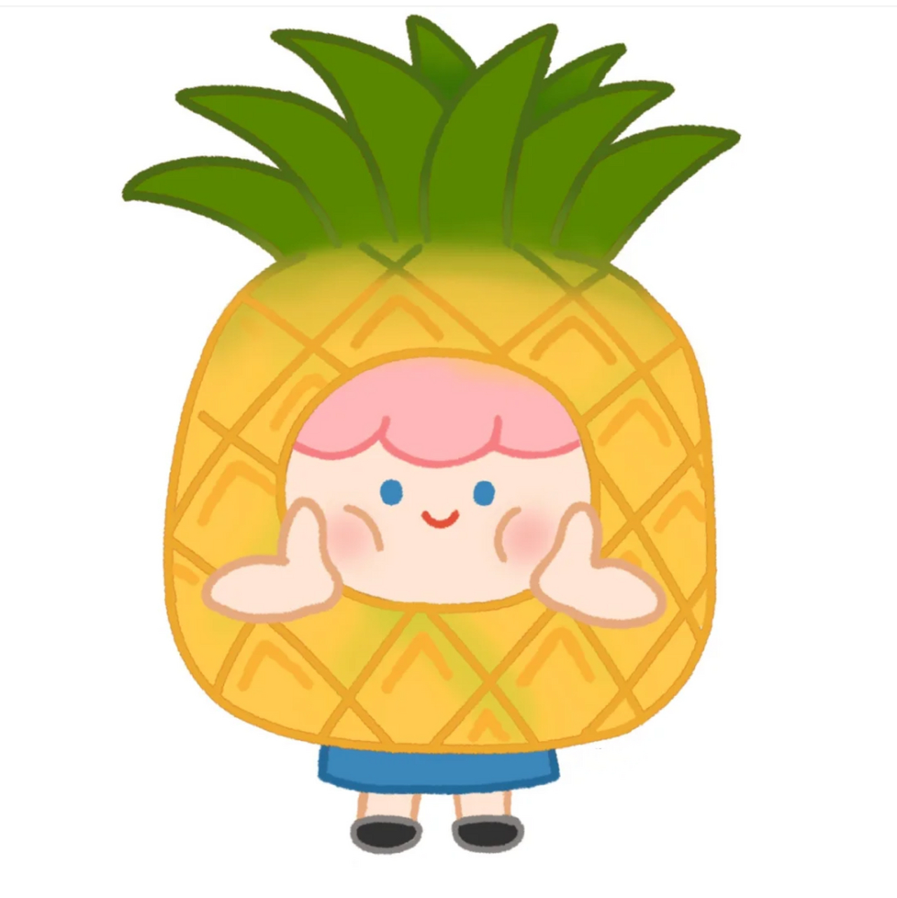 卡通可爱清新水果头像