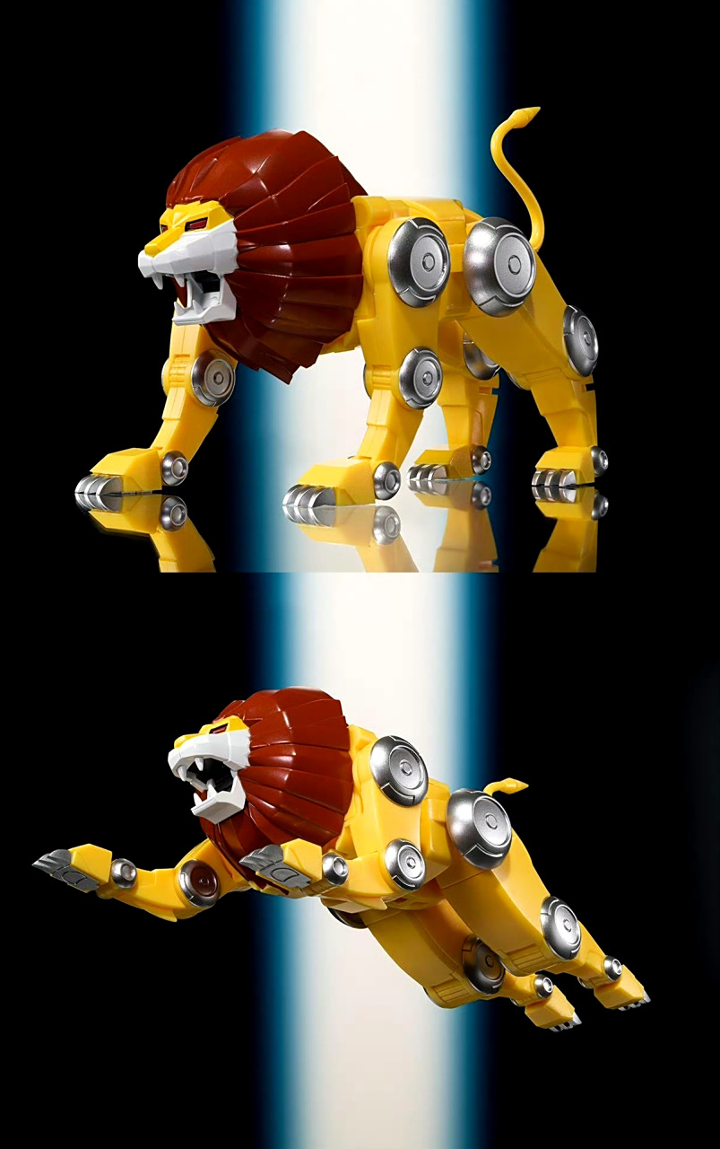 模型欣赏:万代 食玩 smp 未来机器人 达尔塔尼亚斯,  合体完成后的