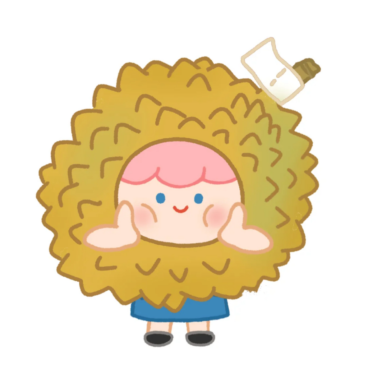 卡通可爱清新水果头像