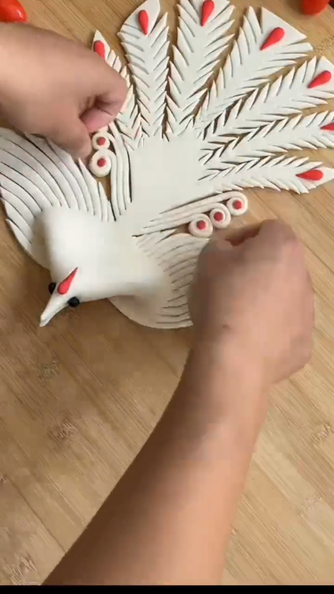 花样面食孔雀开屏太美了