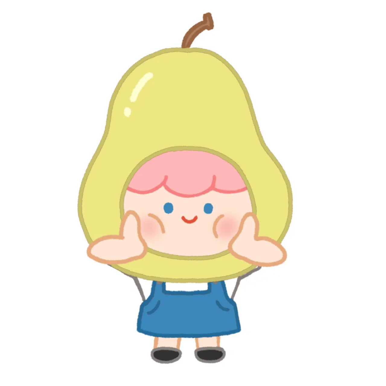 卡通可爱清新水果头像