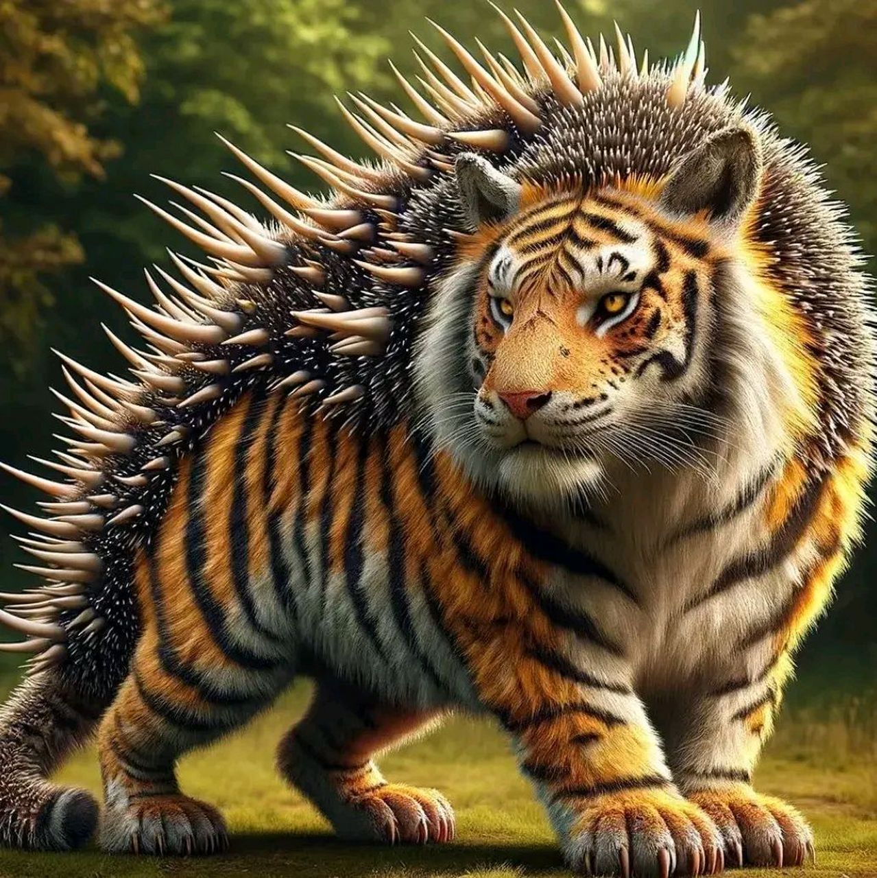 现在的网友太有才了,不知道这些合成的动物战斗力怎么样