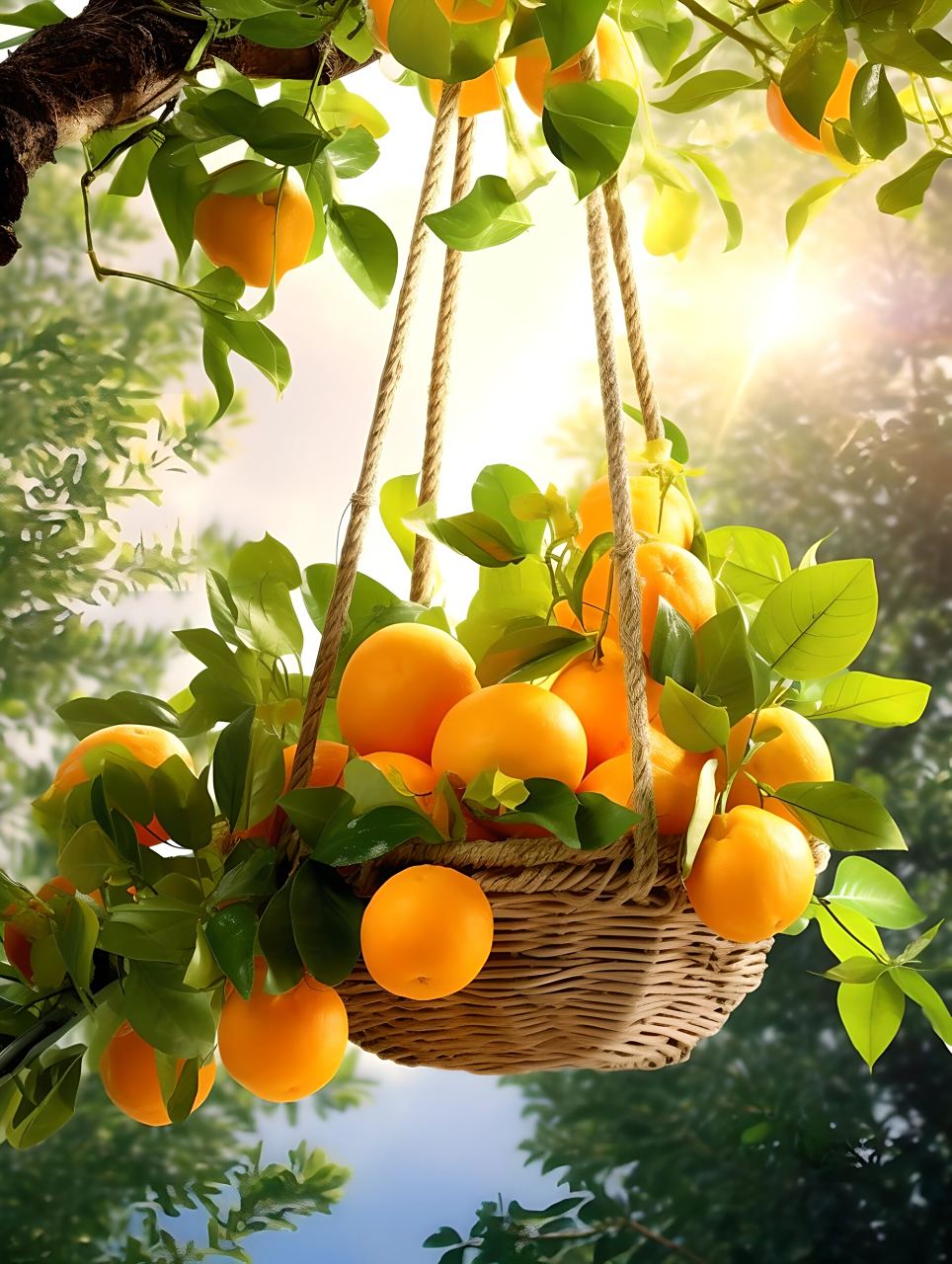 大年初十,送您一筐橙心如意 大年初十,我祝大家事事橙心如意