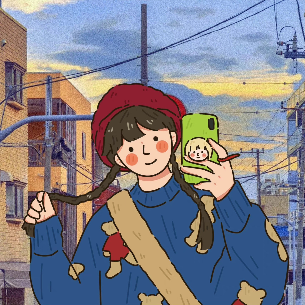 一期超可爱wechat闺蜜头像