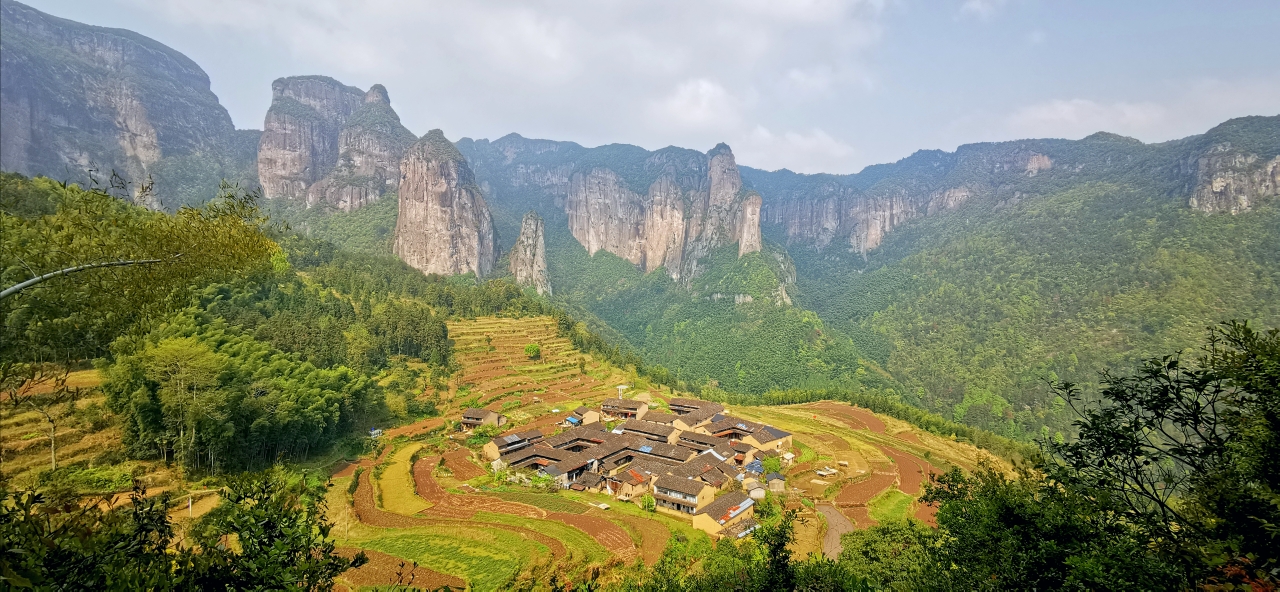 浙江深处的村落,公盂村