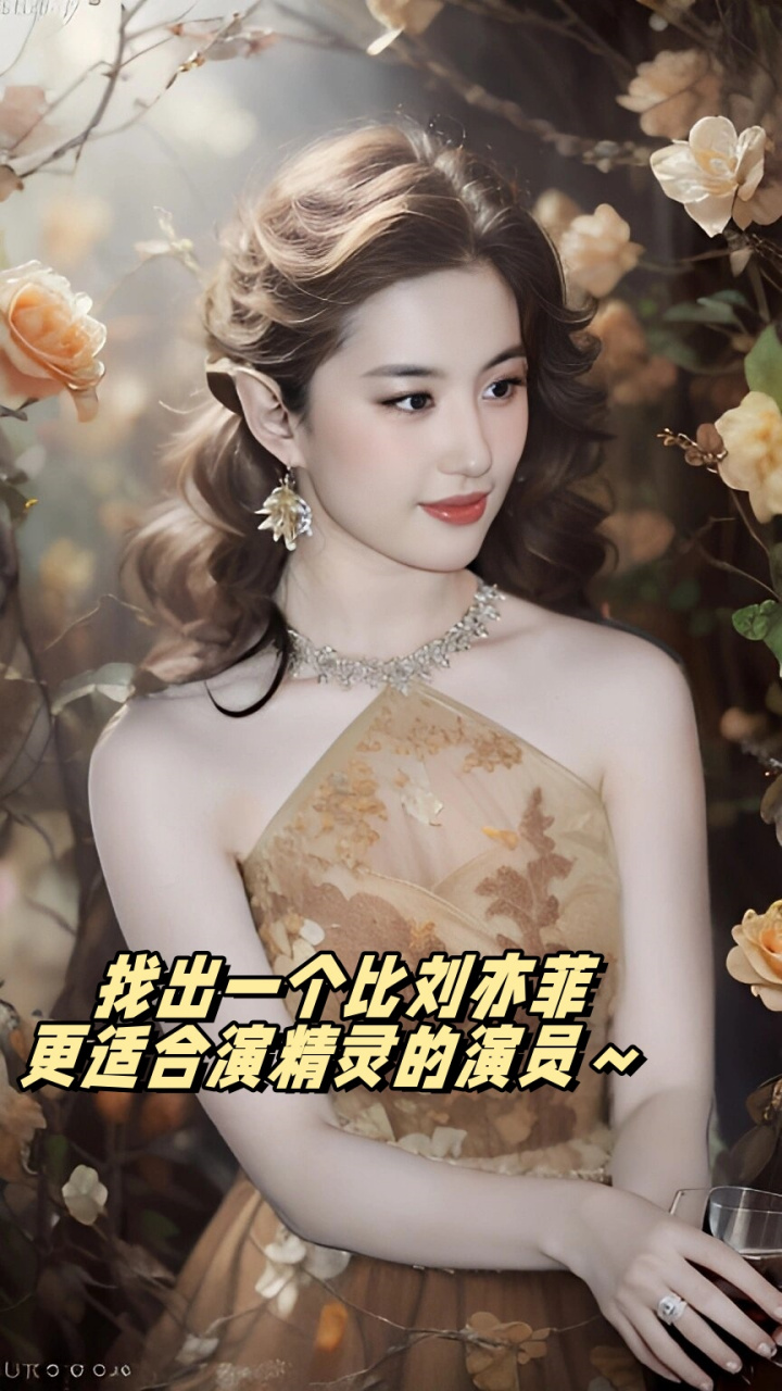 找出一个比刘亦菲更适合演精灵的演员～   在这个娱乐圈,刘亦菲的名字