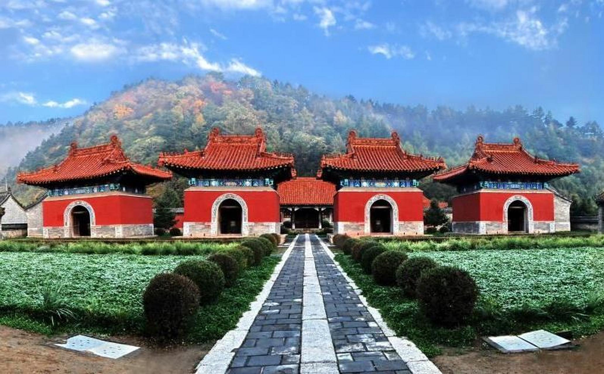 贯彻二十大辽宁在行动# #美好辽宁欢迎您# 清永陵  清永陵是清朝著名