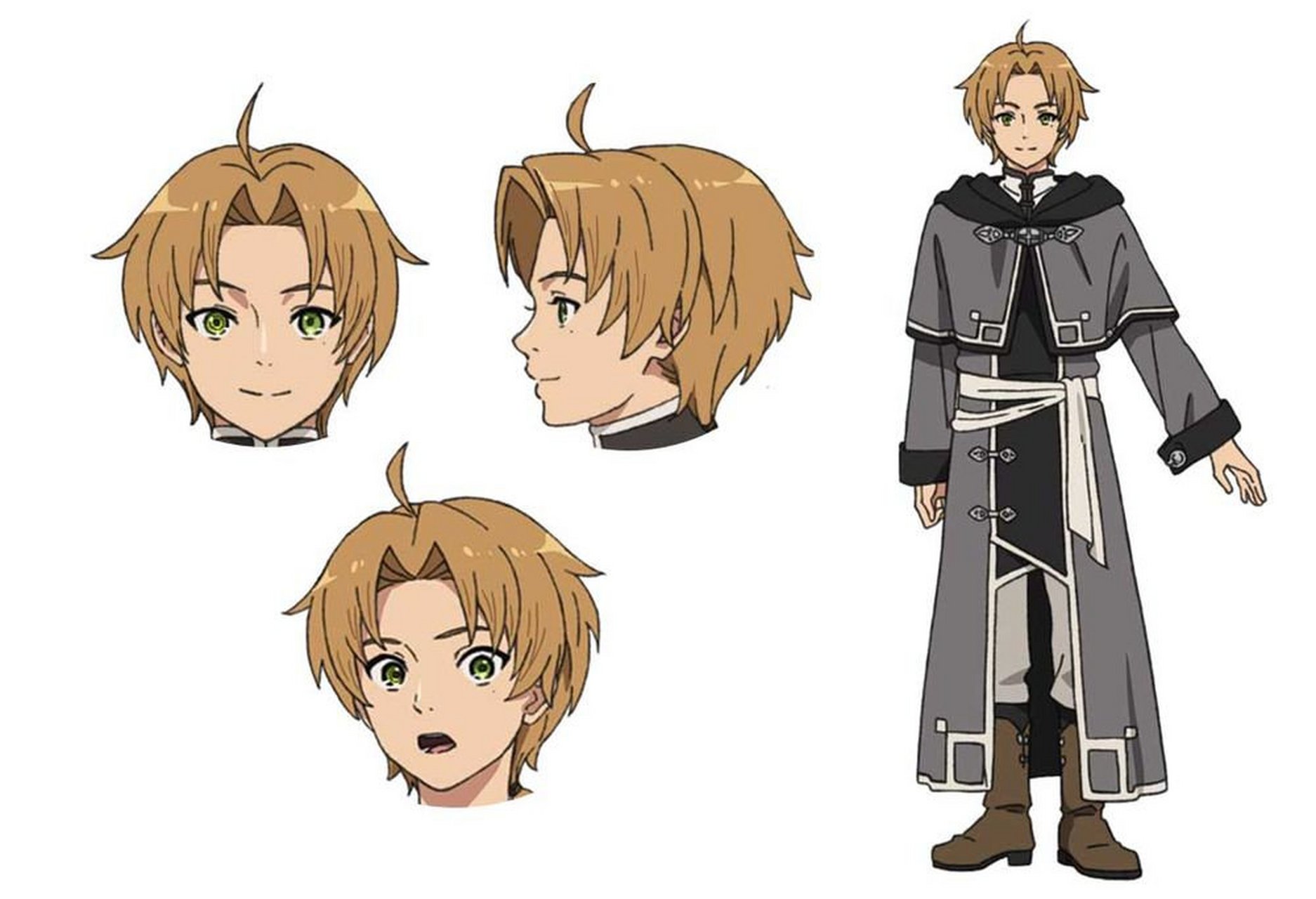 tv动画 #无职转生#  第2期 第2季 追加新角色,男女主角成长立绘