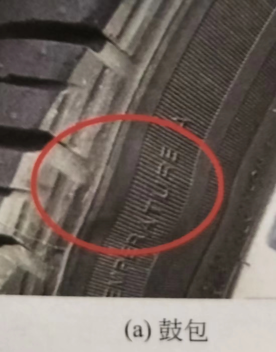 轮胎外观的检查解析及图示!