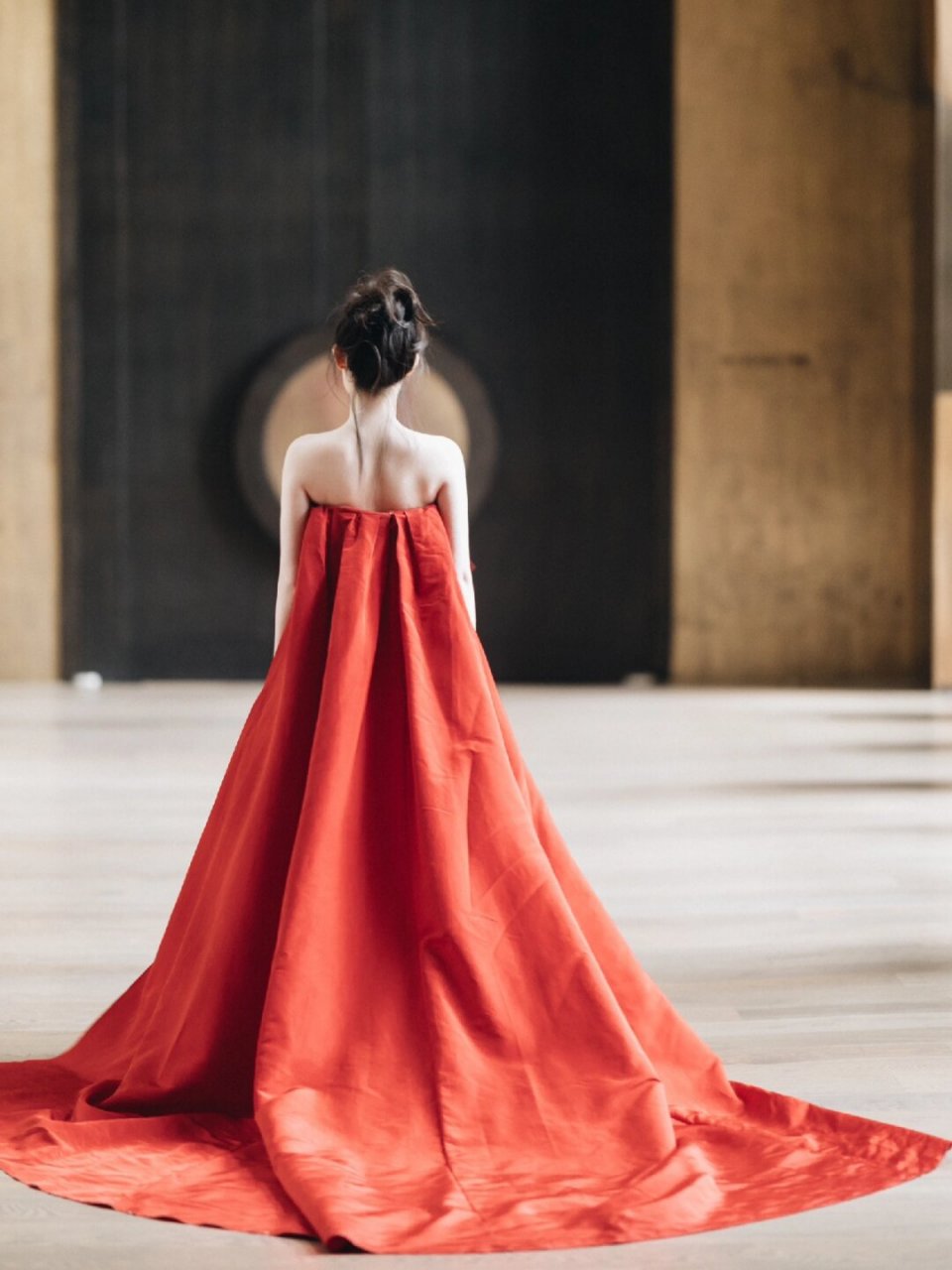 结婚穿了乔欣的红毯礼服  95感谢我的闺蜜!