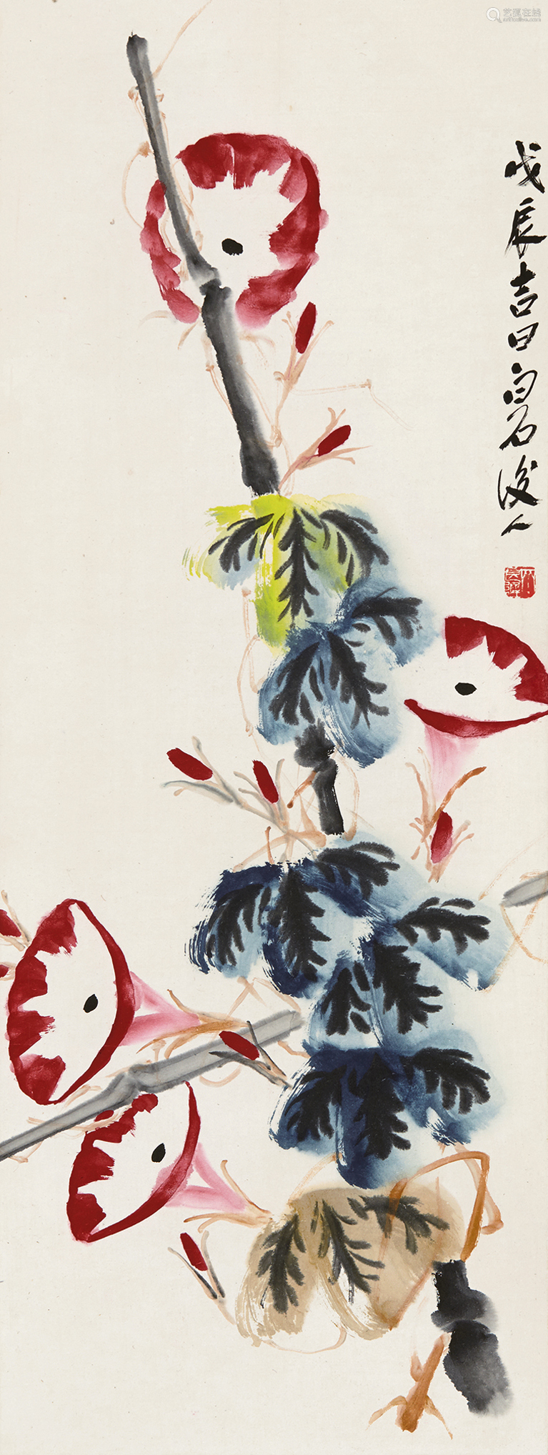 齐良迟国画作品赏析