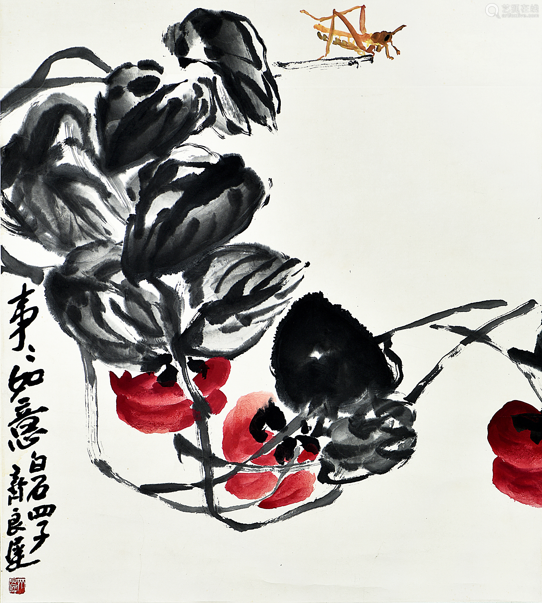 齐良迟国画作品赏析