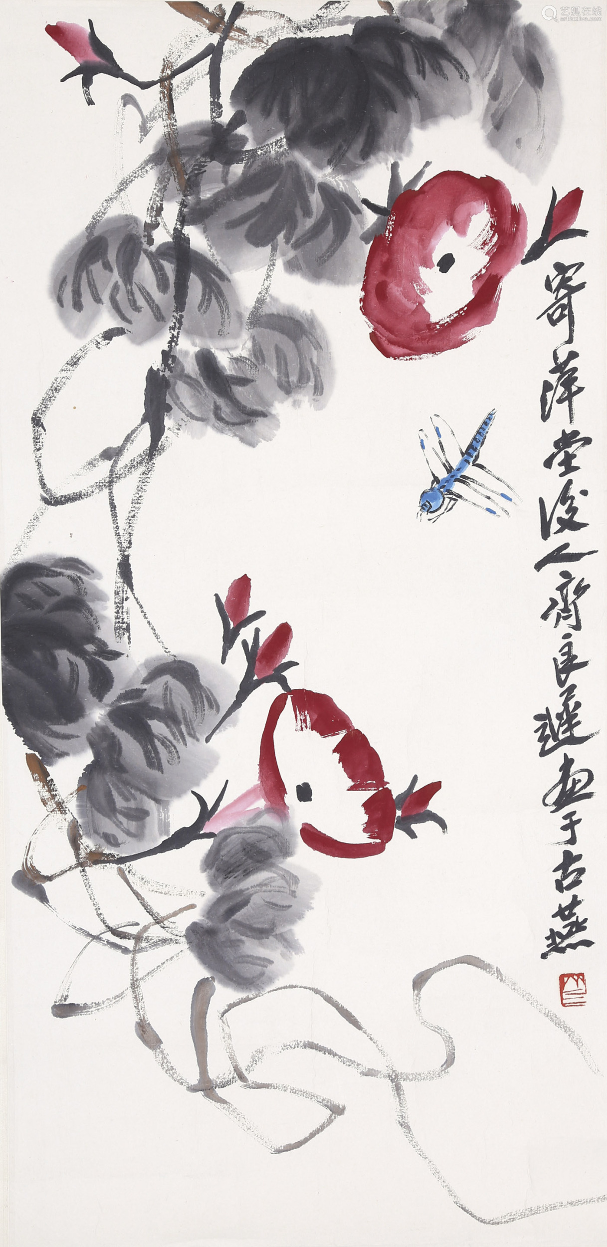 齐良迟国画作品赏析