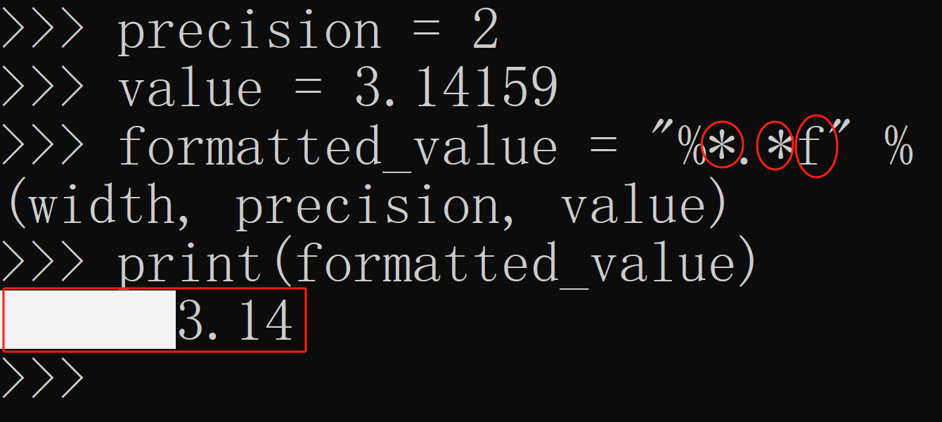百分号d在python中作用