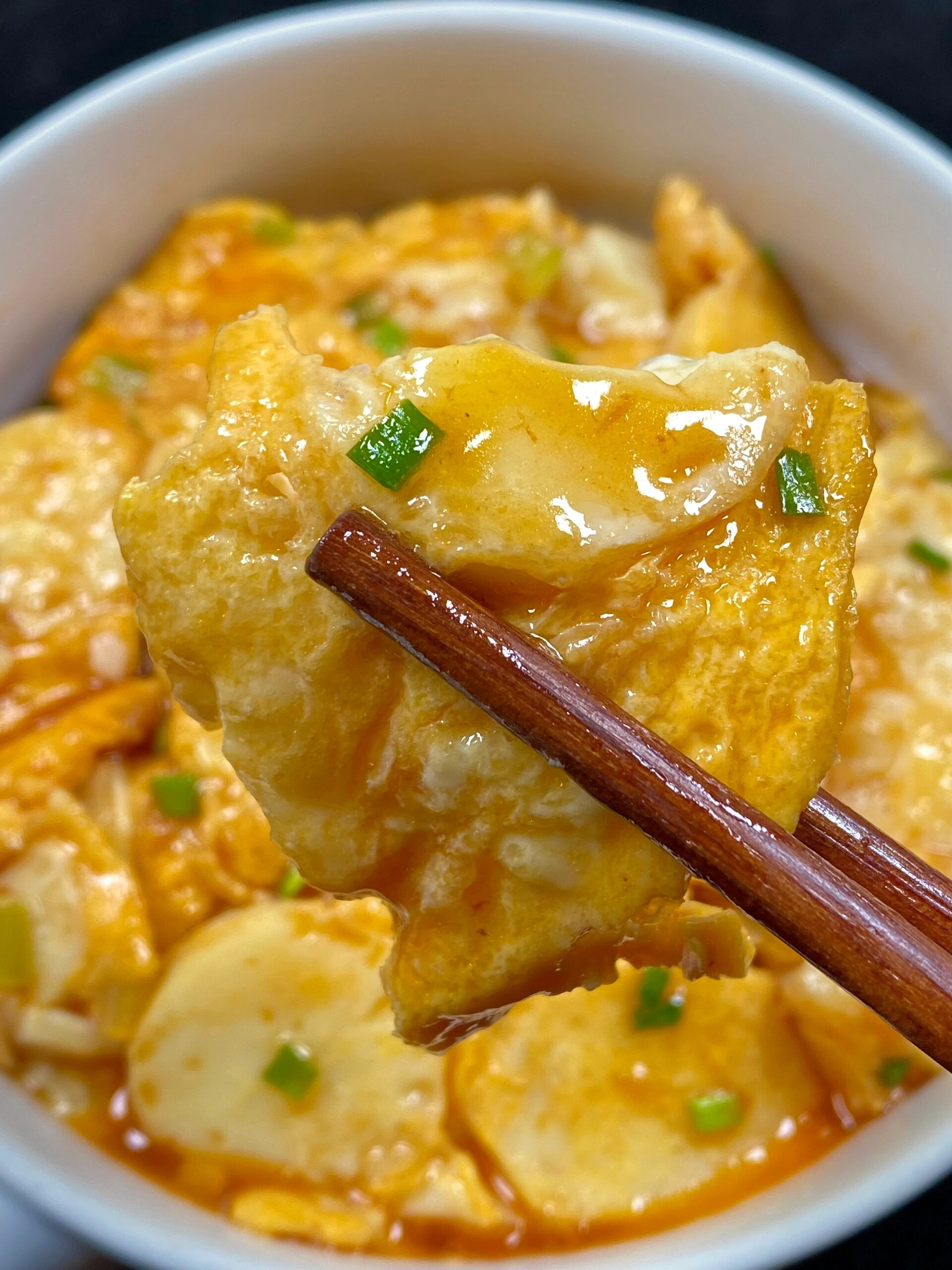 食材日本豆腐 鸡蛋 葱花 做法简单