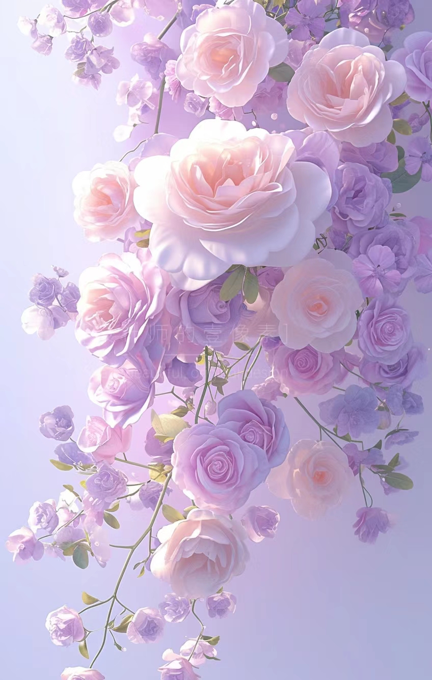 《雨中的栀子花》