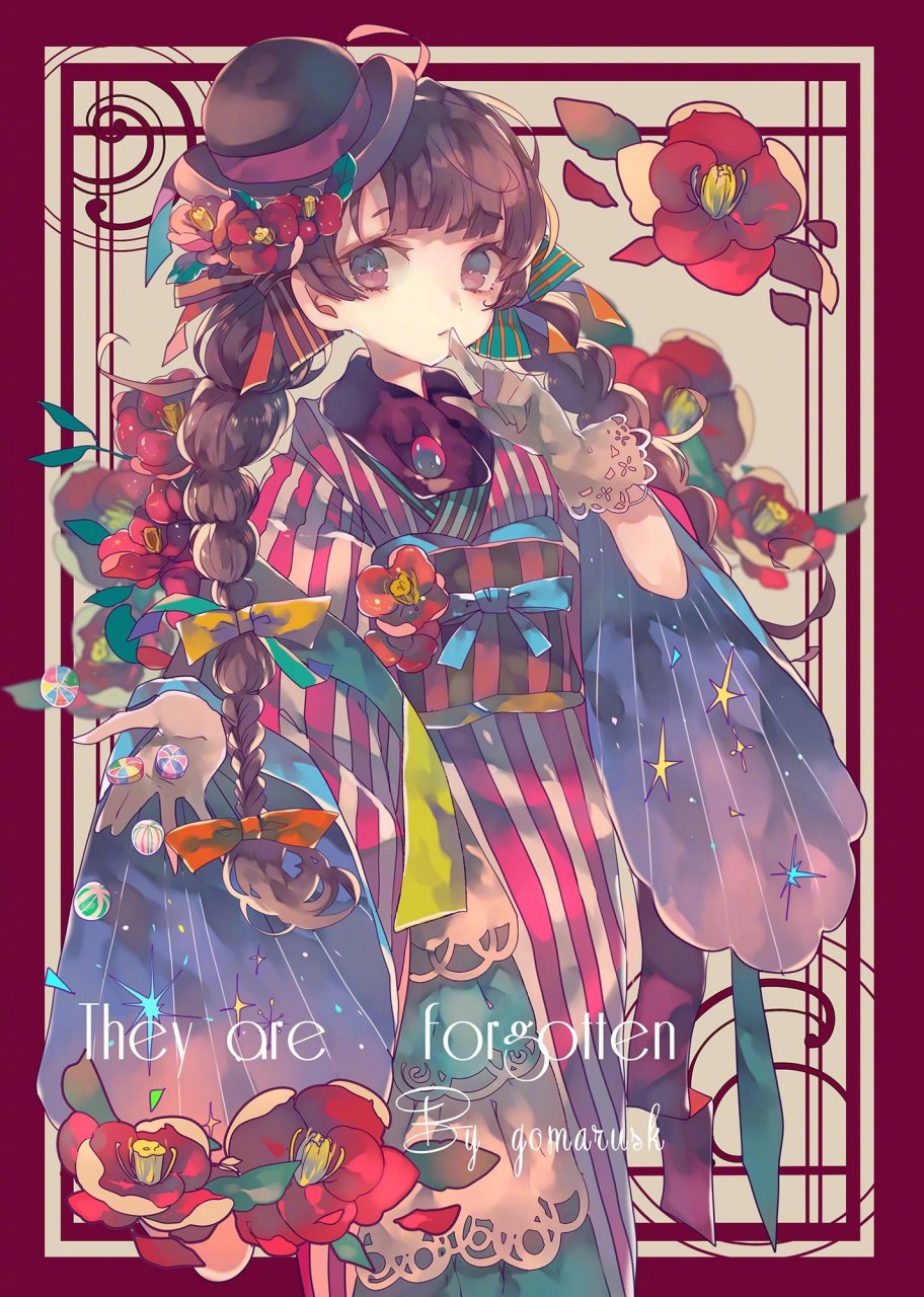 之中"插画师茶ごまtwi:tya_goma #绘画# #插画# #板绘# #画师推荐# #2