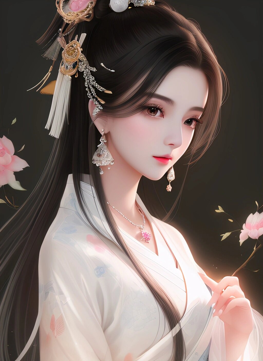 我喜欢收集古风插画和头像,其中古装造型和古风美女图鉴是我的最爱