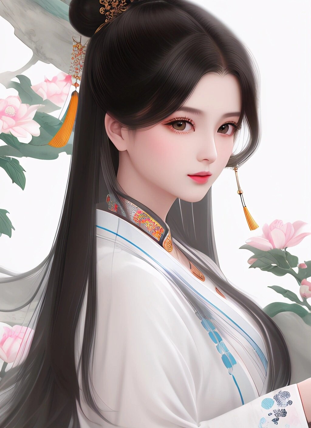 我喜欢收集古风插画和头像,其中古装造型和古风美女图鉴是我的最爱