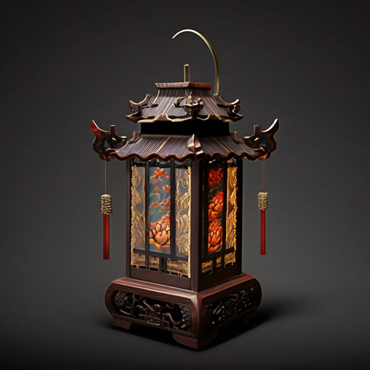 每一盏宫灯,都仿佛承载着千年的故事,静静诉说着古代的辉煌