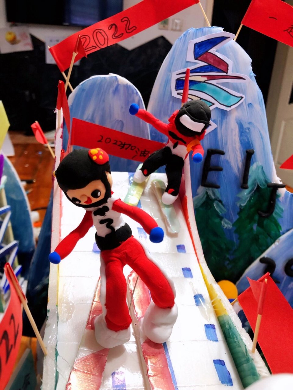 立体构建——2022北京冬奥会  05手工时间到!