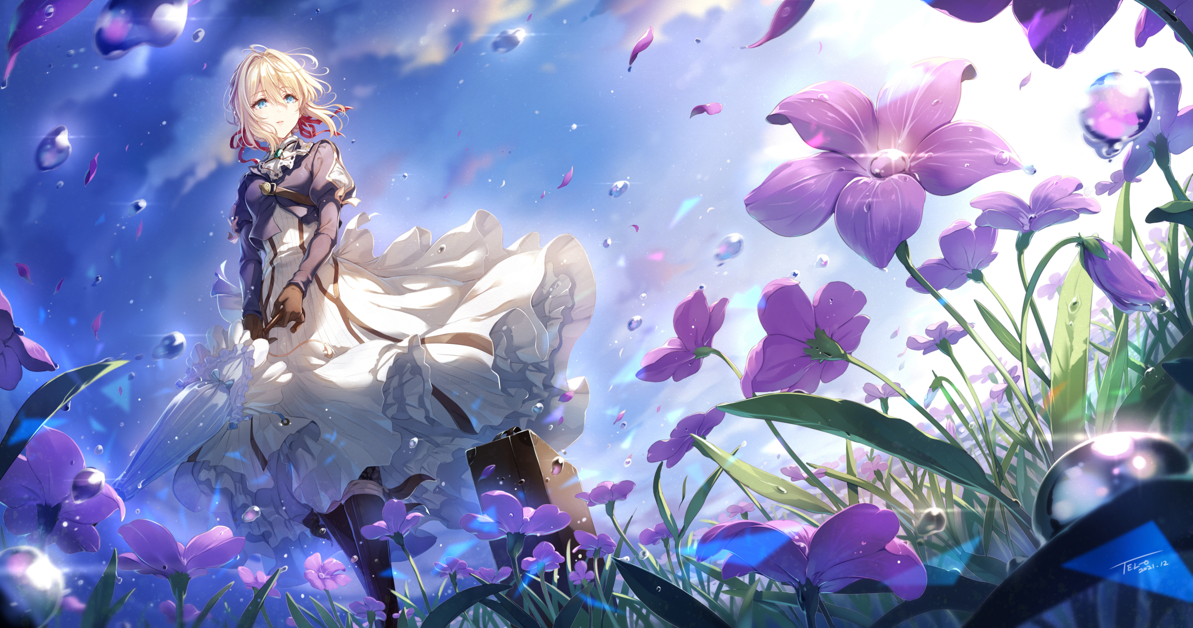 动漫美图# #爱画画# 画师:tel-o