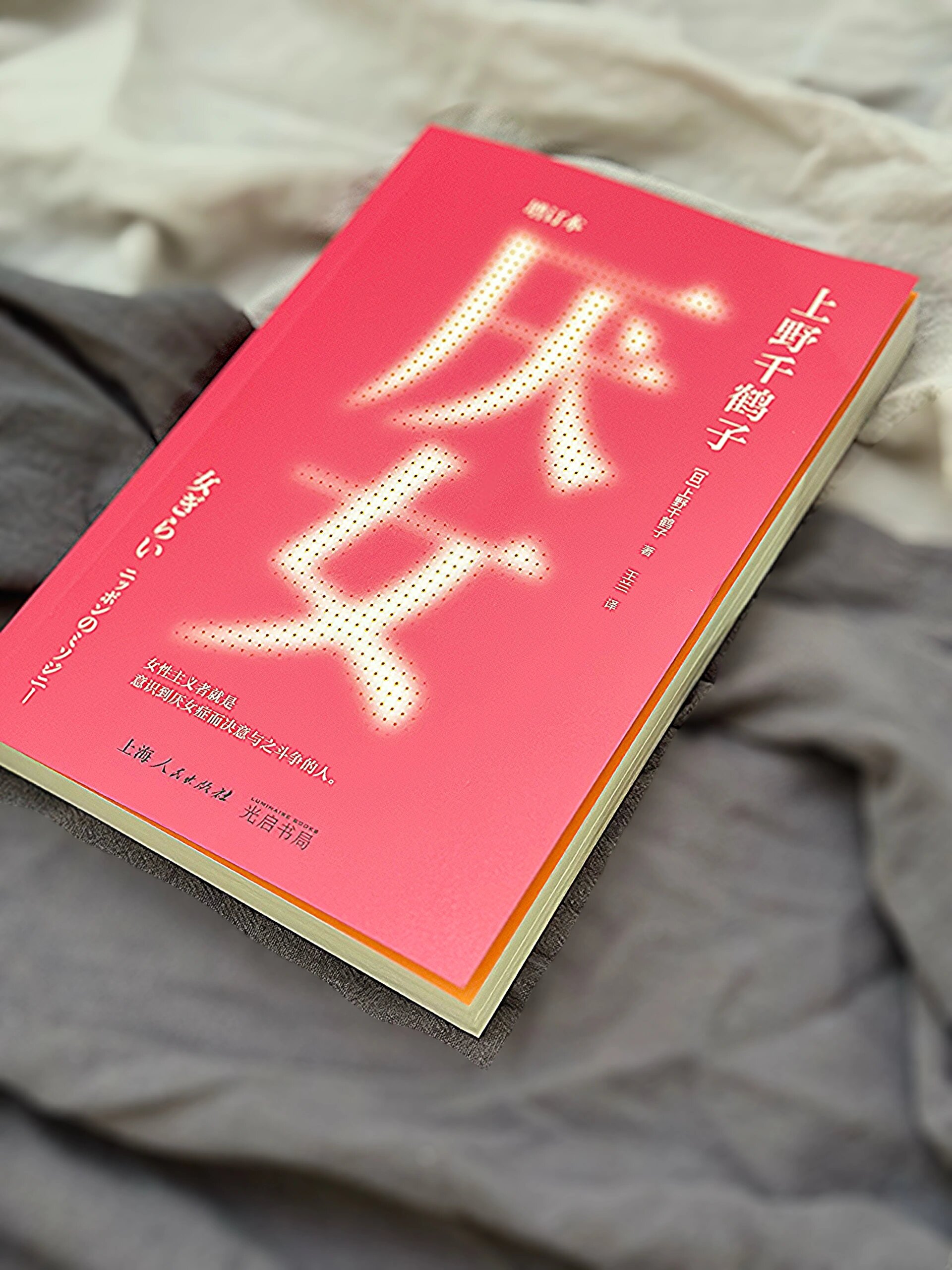 《厌女》,作者上野千鹤子,读客熊猫君出版