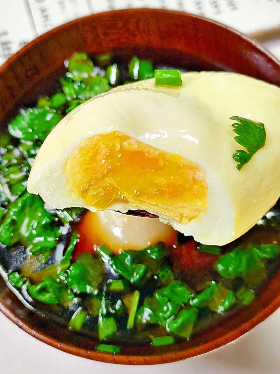 健康营养的荷包蛋汤 从小吃到大的荷包蛋汤,荷包蛋超嫩滑,汤水超鲜美