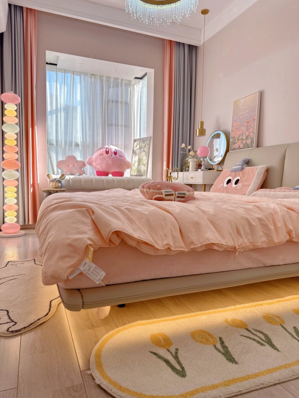 我妈说:你人邋里邋遢的,房间倒是挺好看的 关于墙漆 复古橡粉 关于